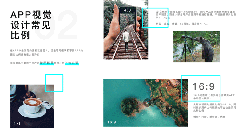 APP視覺設計常見比例